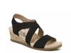 Sincere Wedge Sandal Black view