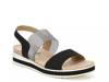 Zing Platform Sandal Black view
