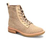 Landee Combat Boot White/Taupe view