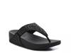 Lulu Wedge Sandal Black view