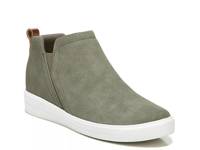 Vera Wedge Sneaker Olive Green view