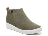 Vera Wedge Sneaker Dark Green view