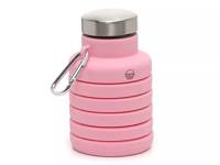 Foldable 550 mL Water Bottle Light Pink view