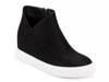Zirah Wedge Bootie Black view