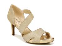 Mega Sandal Gold Metallic view