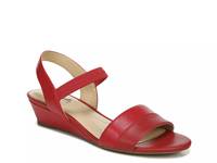 Yuma Wedge Sandal Red view