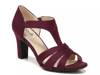 Caramel Sandal Burgundy view