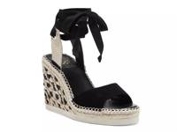 Bendsen Wedge Sandal Black Suede view