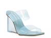 Isa Wedge Sandal Clear view
