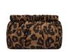 Harlo Clutch Brown & Black Leopard Print view