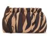 Harlo Clutch Dark Brown/Beige Animal Print view