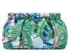 Harlo Clutch Blue/Green Tropical Print view