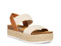 Jaklin Espadrille Sandal Off White/Cognac view