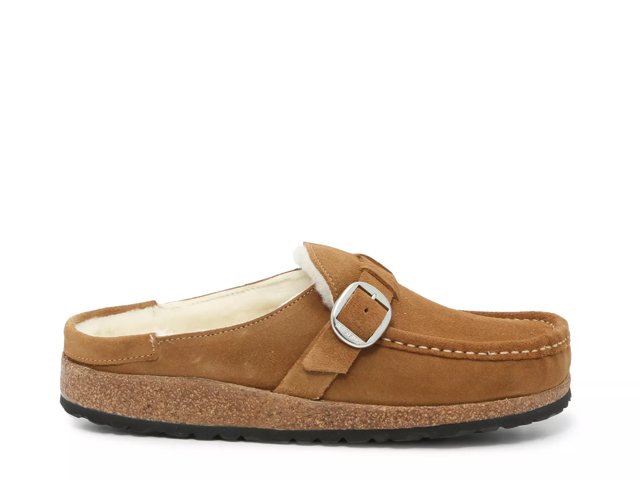 Birkenstock Buckley Shearling Clog - Women's - Free Shipping | DSW