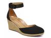 Amy Espadrille Wedge Sandal Black view