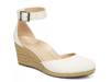 Amy Espadrille Wedge Sandal White view