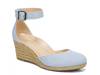 Amy Espadrille Wedge Sandal Light Blue view