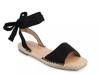 Emelie Espadrille Sandal Black view