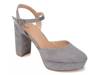 Roslynn Platform Pump Grey view