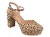 Roslynn Platform Pump Light Brown/Black Leopard Print view