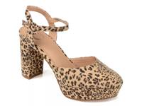 Roslynn Platform Pump Light Brown/Black Leopard Print view