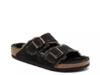 Arizona Shearling Slide Sandal - Men's Dark Brown view