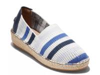 Cloudfeel Stitchlite Espadrille Slip-On Blue Stripes view