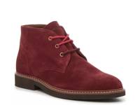Detroit Chukka Boot Wine Burgundy Suede view