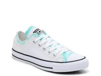 Chuck Taylor All Star Double Tongue Sneaker - Women's White/Turquoise view
