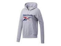 Identity Logo Women's Hoodie Grey view
