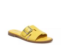 Faryn Slide Sandal Yellow view
