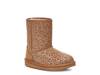 Classic II Boot - Kids' Cognac/Silver Metallic Leopard Print view