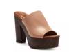 Shelbie Platform Sandal Taupe Leather view