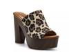 Shelbie Platform Sandal Beige/Brown Leopard Print Canvas view