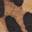 Loran Sandal Brown Leopard Print Leather view