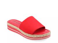 Rosey Slide Sandal Red view