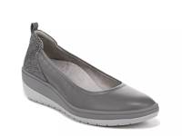 Jacey Wedge Slip-On Grey view