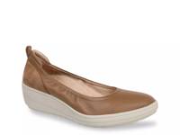 Jacey Wedge Slip-On Dark Brown view