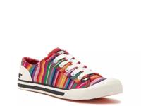 Jazzin Sneaker - Women's Multicolor Stripes view