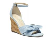 Delirah Wedge Sandal Light Blue view