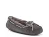 Bella Moccasin Slipper Grey view