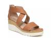 Goodtimes Wedge Sandal Toffee Brown Synthetic view