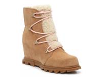 Joan Of Arctic III Cozy Wedge Snow Boot Cognac view