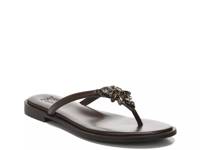 Liliana Flip Flop Dark Brown view
