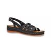 Kehlani Wedge Sandal Black view