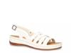 Kehlani Wedge Sandal White view