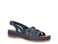 Kehlani Wedge Sandal Navy view
