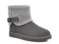 Shaina Sweater Cuff Bootie Grey view