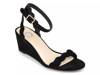 Loucia Wedge Sandal Black view