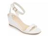Loucia Wedge Sandal White view